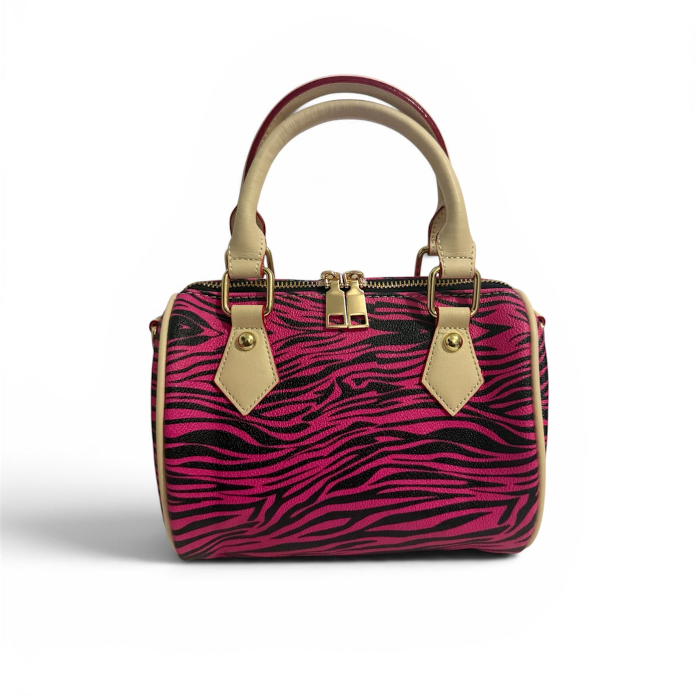 Pretty Pink Zebra Purse
